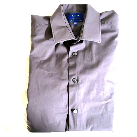 Dress shirt Extra slim gray shirt 15½ - Picture 2 of 5